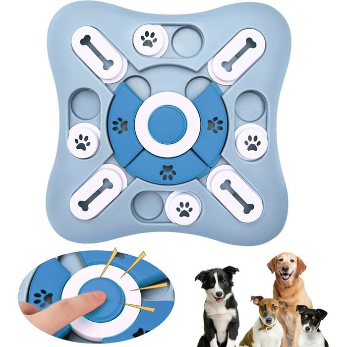Jouet Chien Interactif Jeu Intelligence Chien pour LEnnui Jouet Chien Occupation pour Améliorer Le Qi Jeux Intelligence Chien