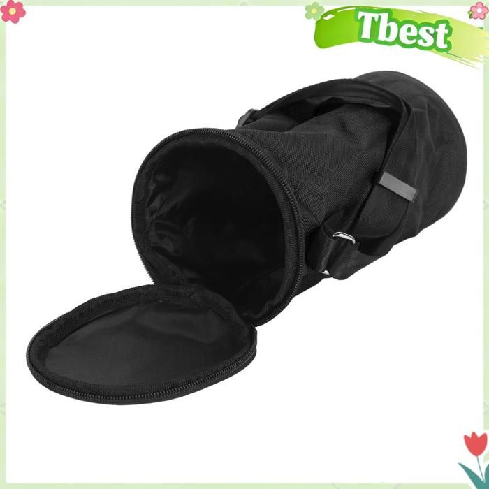 Tbest Sac de friandises pour chiens Sac de friandises Portable pour chiens pochette dentraînement de grande animalerie soin Noir