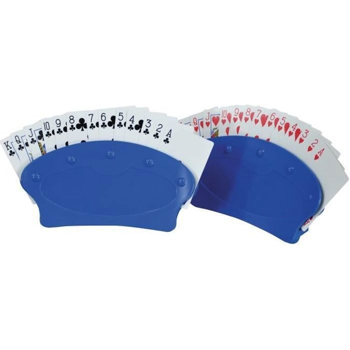 AIDAPT lot de 2 Support de jeux de cartes