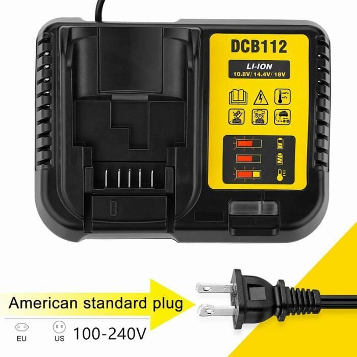 2-Pack 20V 8Ah Lithium-Ion Battery For DeWalt XR Tools – LED Indicator, Long Life