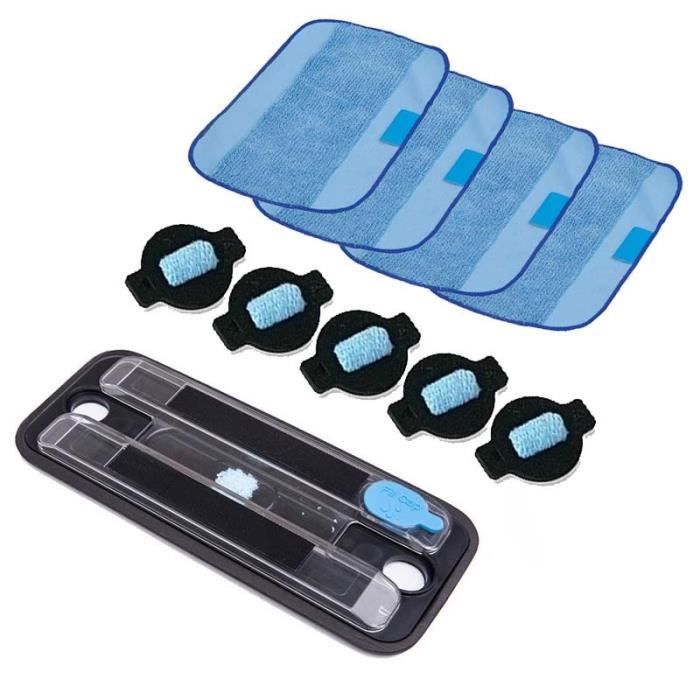 Réservoir Pro-Clean Braava 380t/390t/320 + Mint 5200C - Tampon Nettoyage Humide Compatible IRobot & Menthe
