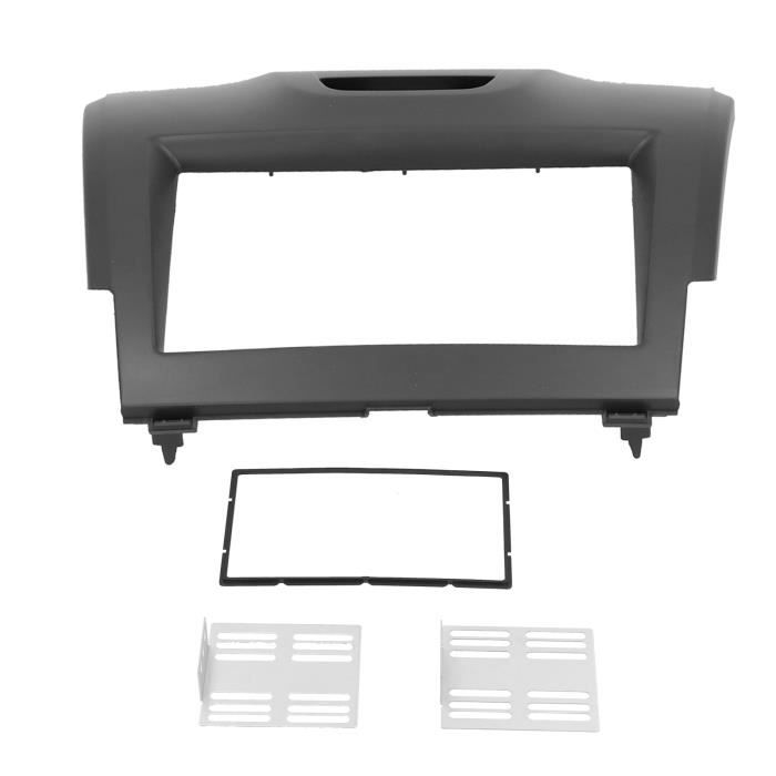 Façade D'Autoradio 2 DIN Pour Volvo XC70/V70/S60 (2004-2007) - Noir ABS - 3