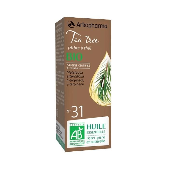 Arko Essentiel Huile Essentielle Bio Tea Tree N 31 10ml Cdiscount 