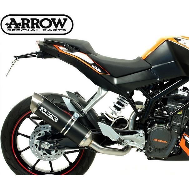 Silencieux Homologue Arrow Street Thunder Aluminium Dark 51510aon