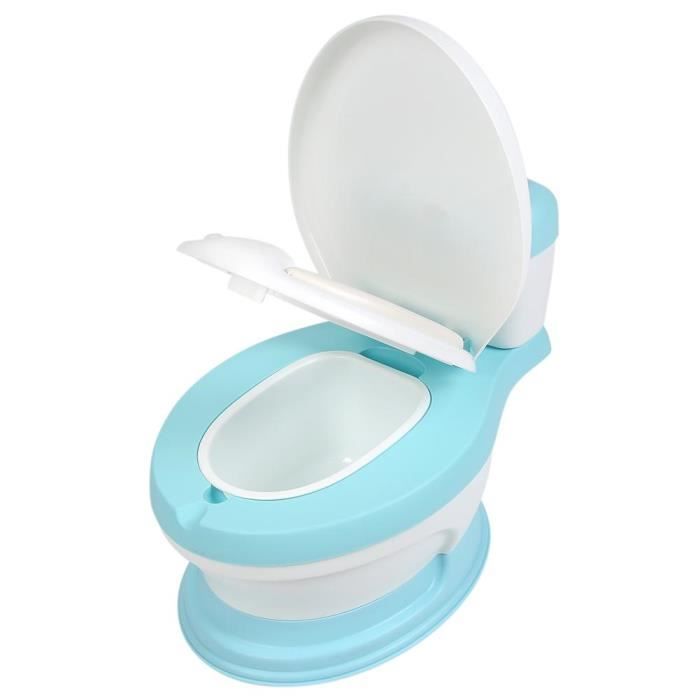 Milliontek Toilette Pour Bebe Simulation Comme Siege Entraineur Portable Stables Bleu Cdiscount Au Quotidien