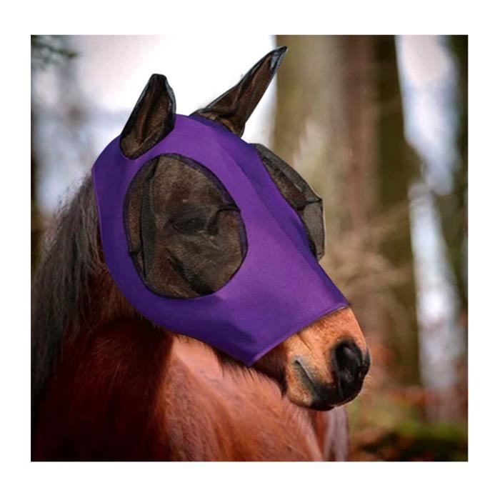 HackFond Masque Anti-mouches Avec Oreilles, Protection UV
