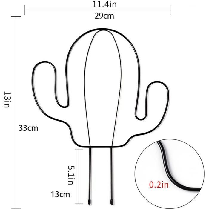 Lot De 2 Support Pour Plantes Grimpantes En Métal, 122 X 43 CM, Vert