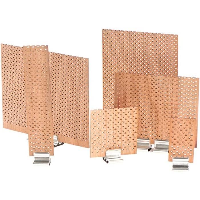 Lot De 20 Mèches En Bois Pour Bougies - 4 Cm X 12 Cm, Avec Socle Métal - Pour Cire De Soja, Cire D'abeille... Sans Fumée