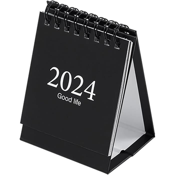 Calendrier 2024 - Gestion Du Temps - Agenda Journalier Portable D