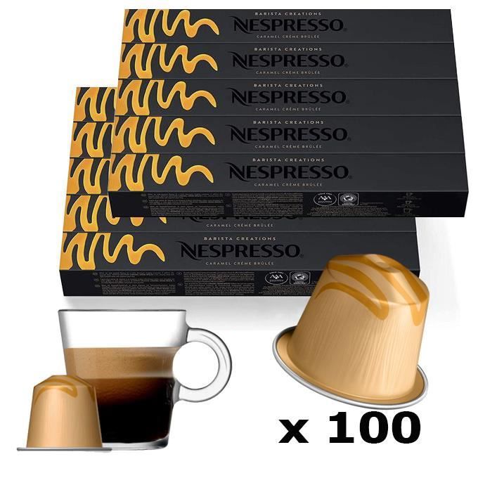 Nespresso top caramel capsules