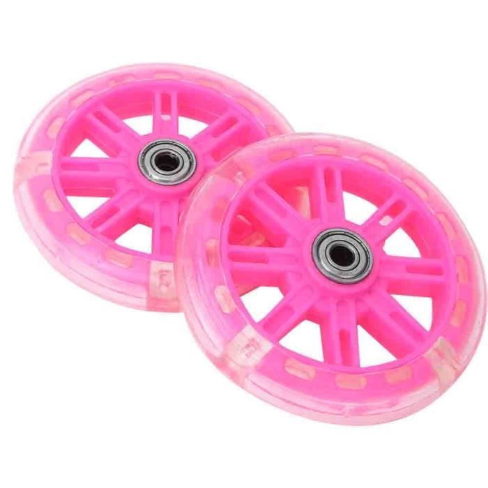 Roues D Entrainement Pour Enfants Pour Velos 12 20 Pouces Avec Support Rose Prix Pas Cher Cdiscount
