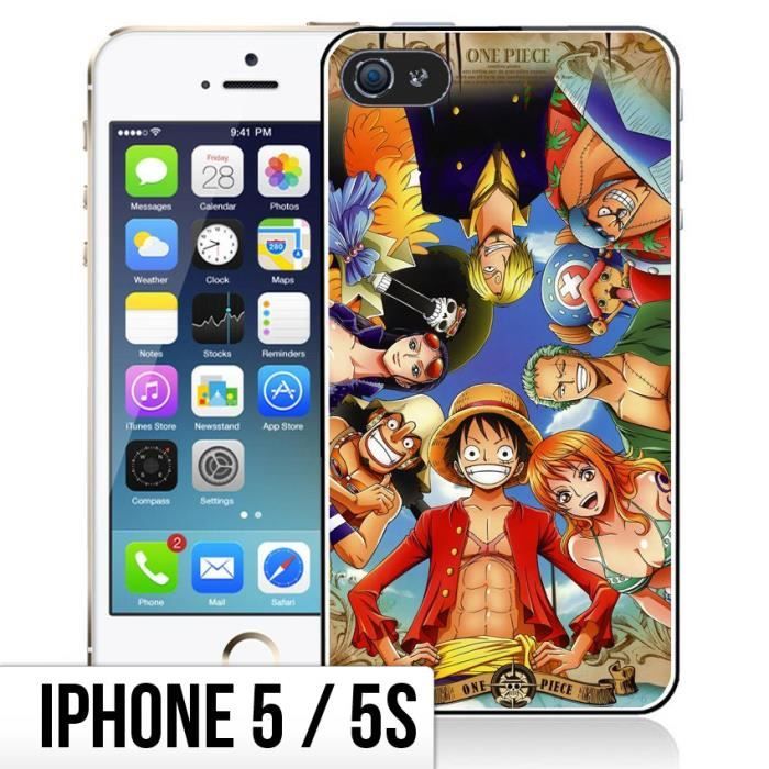 Coque iPhone 5-5S One Piece - Personnages