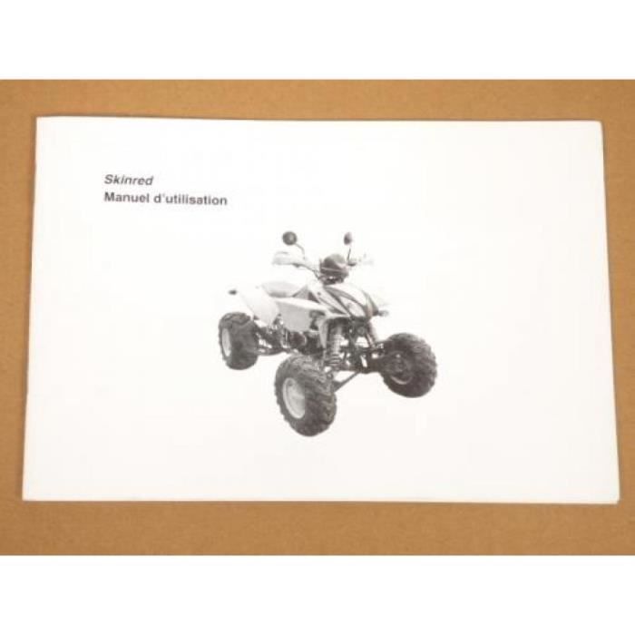 Manuel Du Propria C Taire Utilisateur Quad Shineray 300 Skinred Achat Vente Intercom Moto Manuel Du Propria C Taire Uti Cdiscount