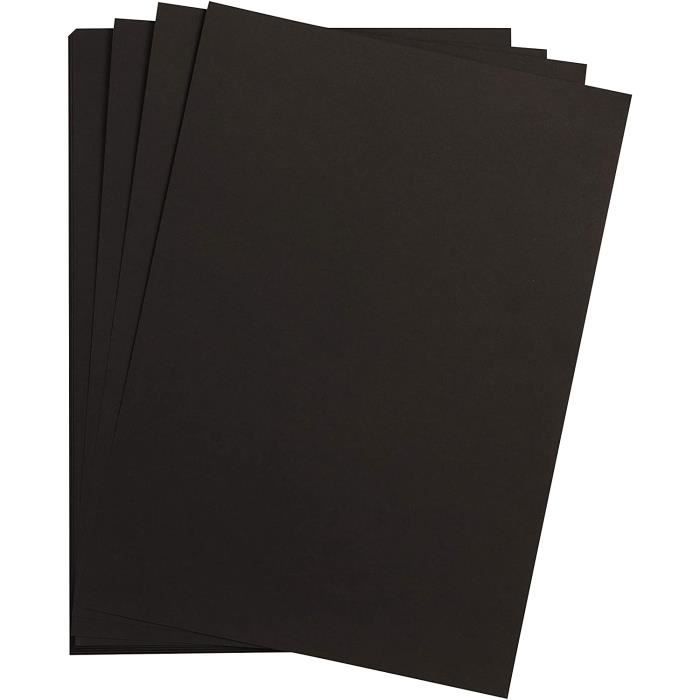 97374C Paquet Papier Maya - 25 Feuilles Papier Dessin Lisse Brun - A4 21x29,7 cm 120g - Idéal