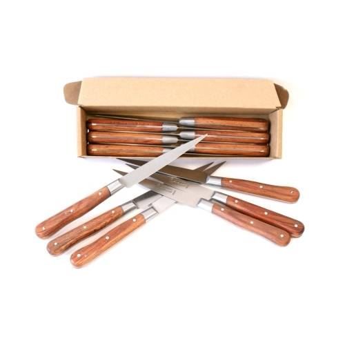 Couteau de Boucher pradel 17 cm manche bois