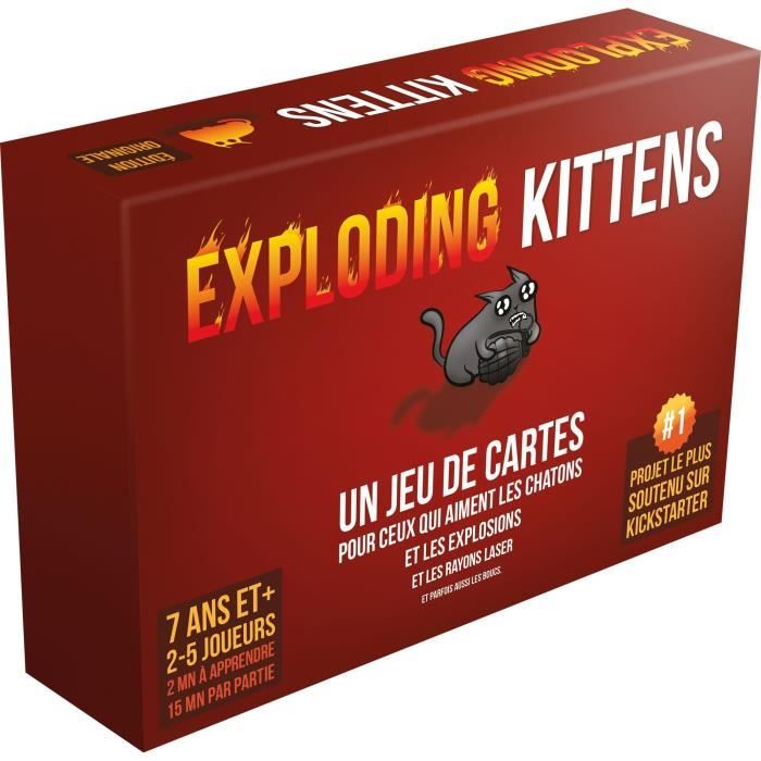 Exploding Kittens | Jeu de société | À partir de