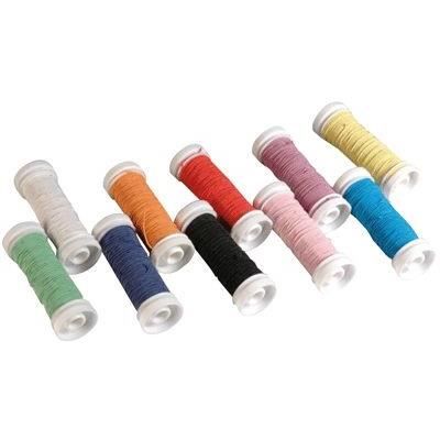 Lot De 2 Bobines De Fil élastique En Caoutchouc Transparent De 05 Mm