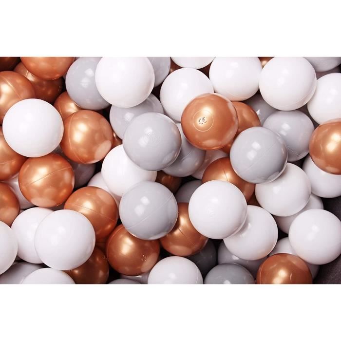 Lot De 350 Balles De Piscine - Diamètre 7 Cm, Norme CE, Coloris Variés, Pour Aires De Jeux Et Centre Aérés