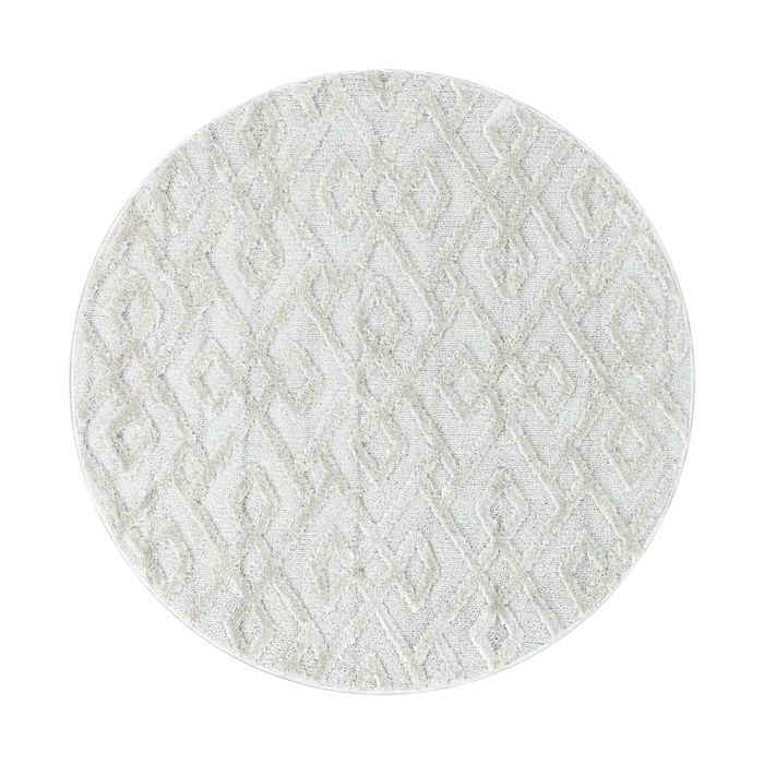 onlinetex24 tapis tapis 3d design berbere creme 80 cm environ cdiscount maison