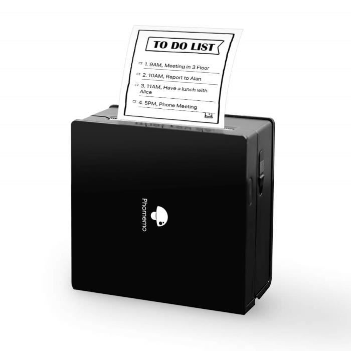 Rouleaux de papier thermique Phomemo Mini Portable Bluetooth Thermique  Imprimante de Poche Autocollant de Poche Compatib 1544 - Cdiscount  Beaux-Arts et Loisirs créatifs
