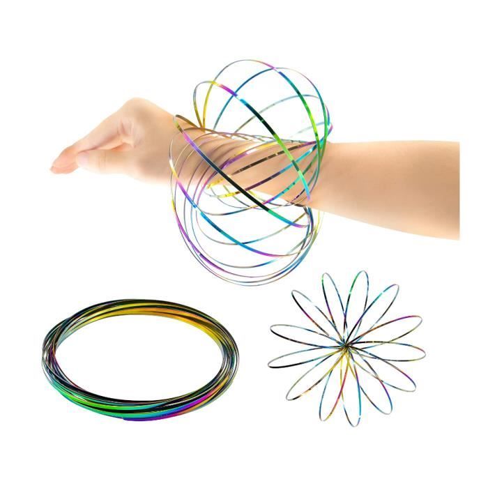 Spinner ring clearance arm toy