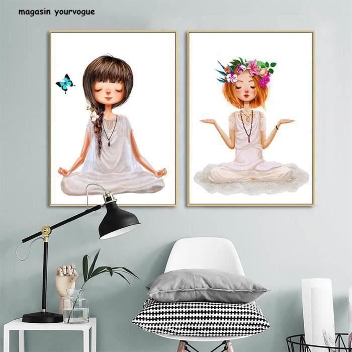 Cadre deco pour chambre petite fille - Achat / Vente pas cher