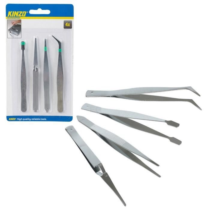 MODELCRAFT Pince verrouillable /à Bouts Fins rainur/és pour mod/élisme Acier Inoxydable