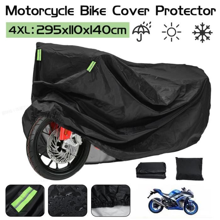 Housse Moto Impermeable, Bâche Protection Moto Exterieur Interieur