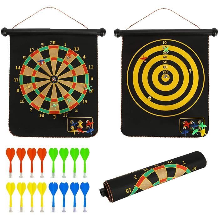 Cible de fléchettes magnétique, jeu de fléchettes d