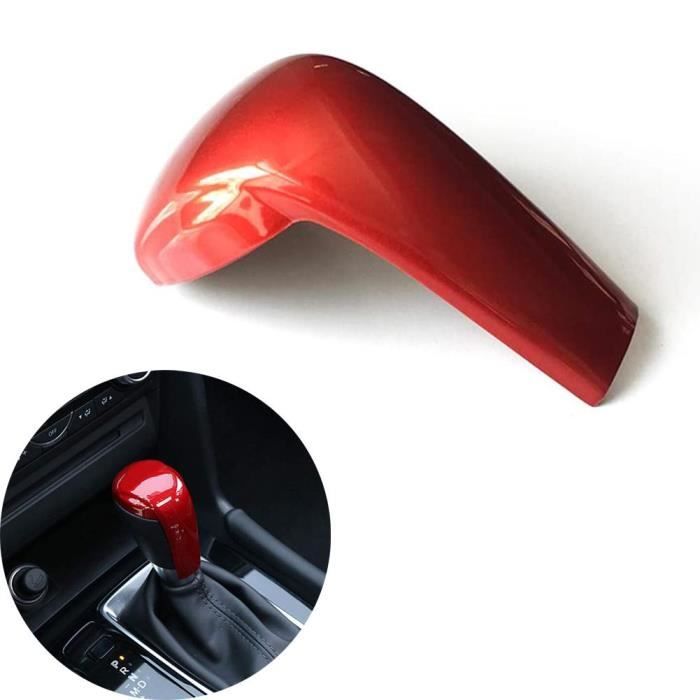 Rouge - Couvercle de pommeau de levier de vitesse de voiture en Fiber de  carbone, Style Sport, imprimé, antid - Cdiscount Auto