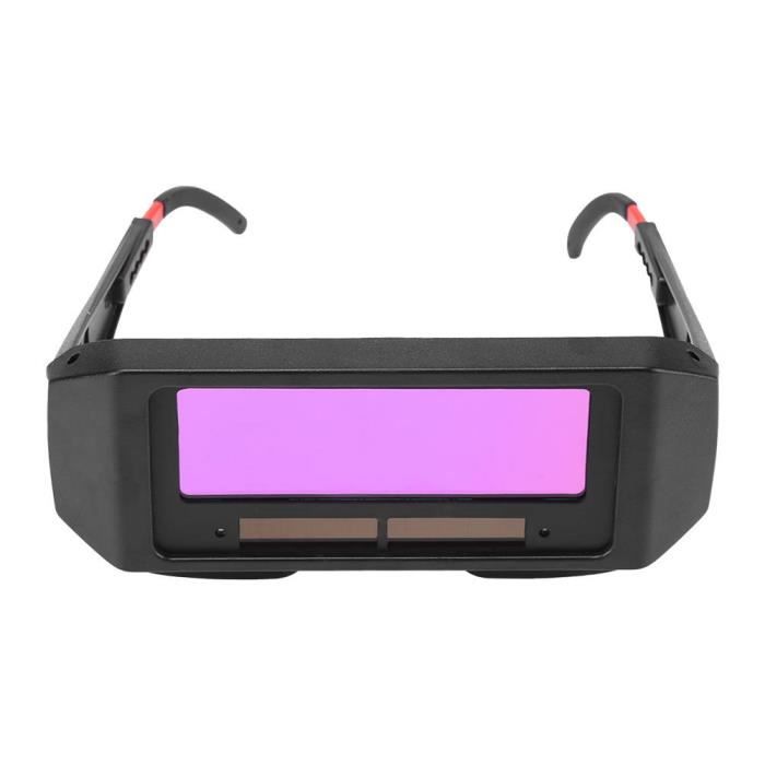 Lunettes De Soudeur Auto-obscurcissantes Solaires – Protection UV/IR, Gradation Automatique 4-6 à 9-13 – Pour TIG, MIG