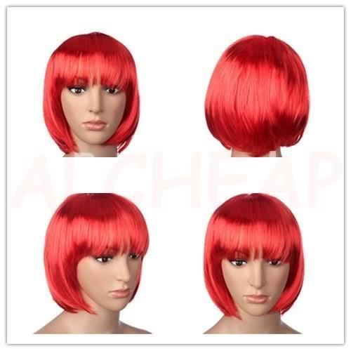 Perruque Coupe Carre Marron Synthetique Achat Vente Chapeau Perruque Cdiscount Perruque rouge gothique ou punk multicolore, chevelure afro ou perruque de pirate avec bandana : perruque coupe carre marron synthetique