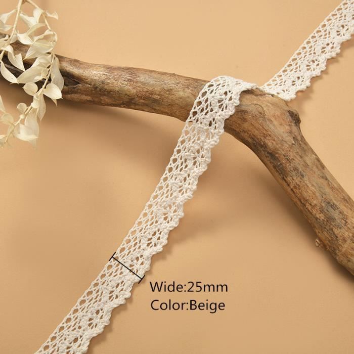 Ruban En Dentelle à Pompons De 5 Yards - 4 Cm - À Coudre