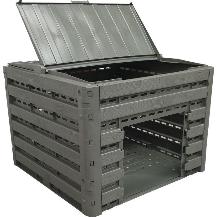 Composteur compost'wood 400 imitation bois modulable - vue 2