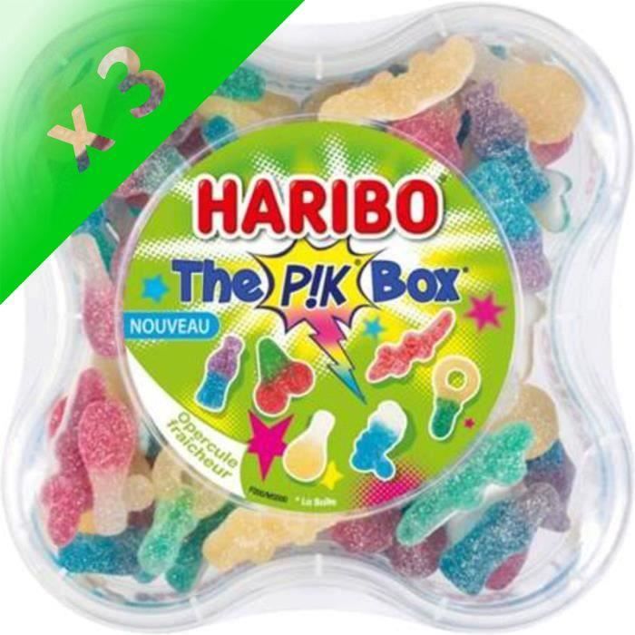 [LOT DE 3] HARIBO Bonbons assortis The Pik Box 550 g Cdiscount Au quotidien