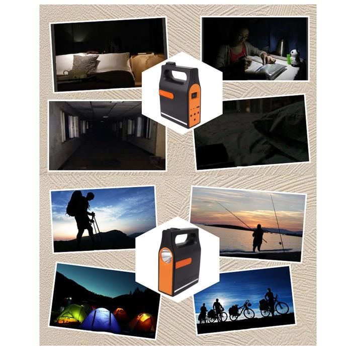 Centrale électrique ALLPOWERS 606Wh – 700W (1400W Crête) – Générateur Solaire Portable