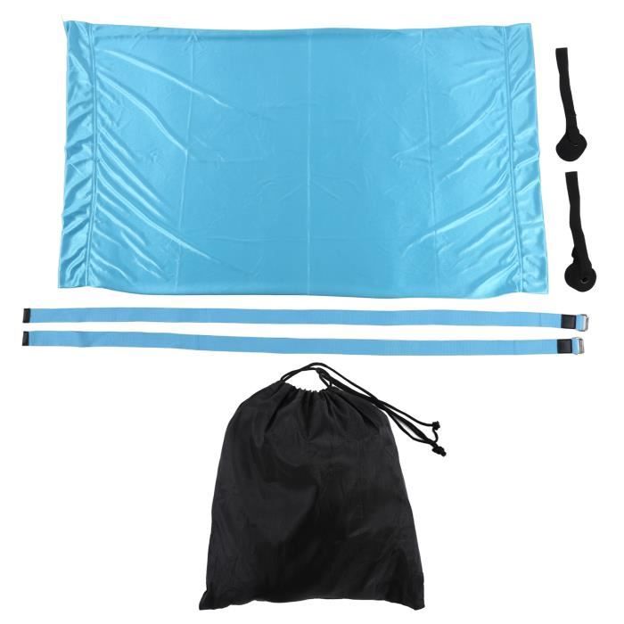 Kit De Support Pour Hamac & Yoga Aérien - Avec Soie Violette De 20 Pieds (6m) - Garantie 1 An