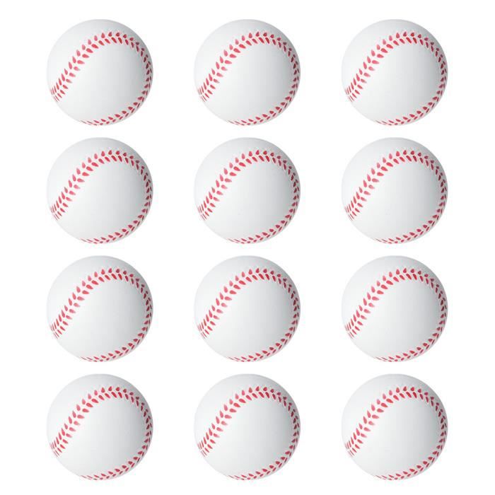 Jouet 12 PCS 6.3 CM EVA Elastic Ball Enfants Aire de Jeux EVA Boule Elastique Reduire La Pression Stress Base ball LEK Cdiscount