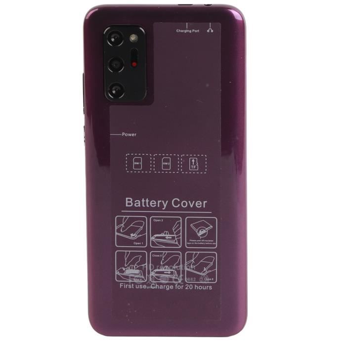 ROM Téléphone Intelligent Note30 Plus 5,72 Pouces Double Carte Smartphone  Double Veille 512 Mo + 4 Go(Violet ) - Cdiscount Téléphonie