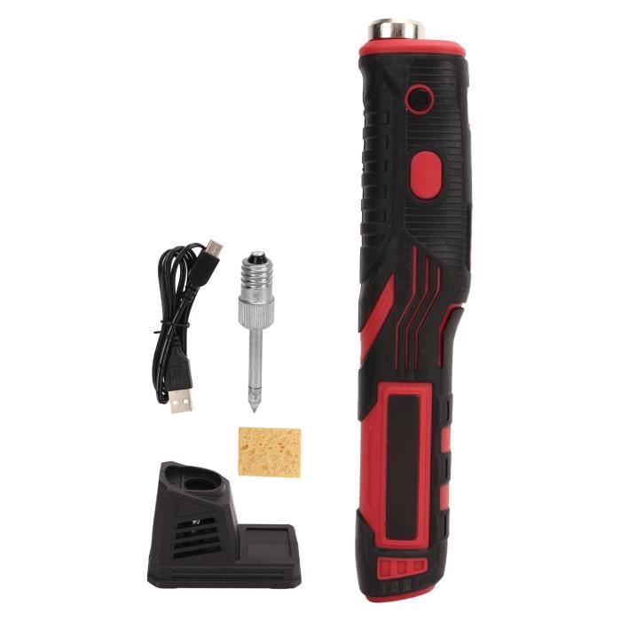 Fer à Souder Portable Avec Connecteur XT60 - Fonctionne Sur Batterie 12V, Idéal Drones RC, Réparation électronique, Bricolage Précis