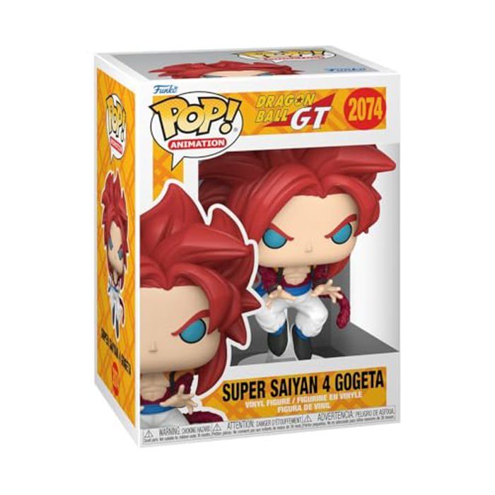 Figurine Funko Pop Animation Dragon Ball GT SS4 Gogeta with Chase Modèle aléatoire
