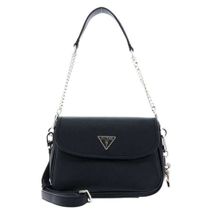 GUESS Destiny Shoulder Bag Black [117656] Noir Cdiscount Bagagerie