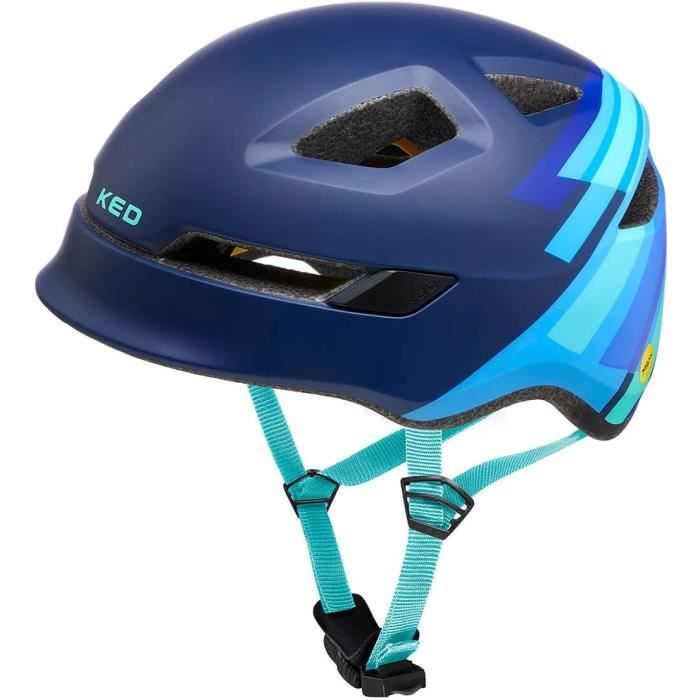 Casque Vélo Enfant Todd BLER - Réglable 52-58 Cm, PVC + Mousse, Léger 180g, Pour Vélo, Skate, Scooter, Protection Polyvalente