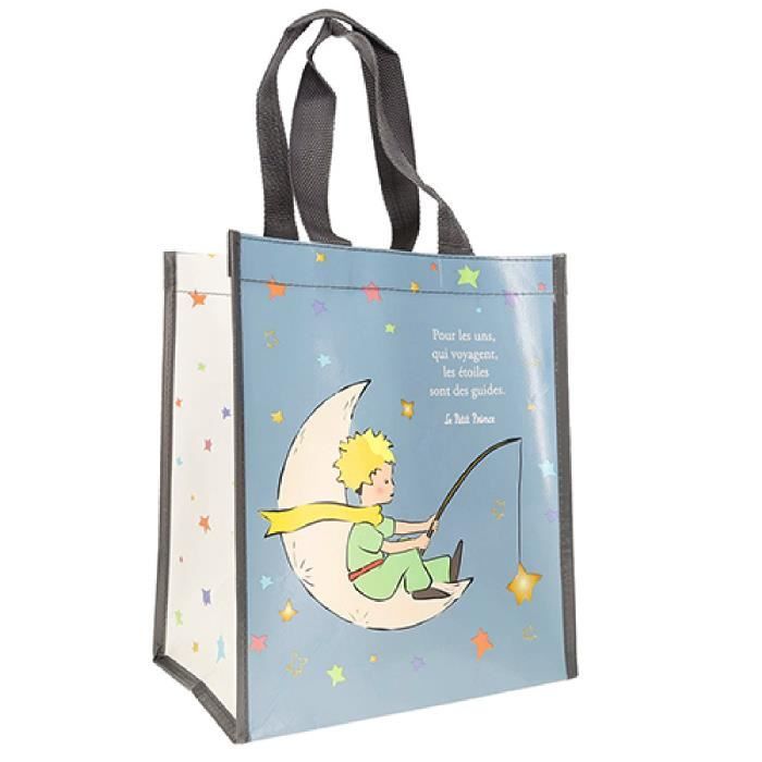 KIUB - Cabas De Courses Recyclé Motif Chat Dormant - 31x26x16 Cm, Léger Et Solide