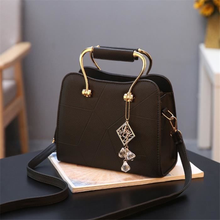 Qianly Sac à Bandoulière Pour Femmes, Sac à Main Avec Sangle En Chaîne