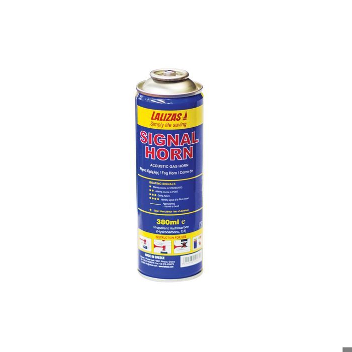Signal horn set gas horn got horn /corne de brume 380ml Lalizas