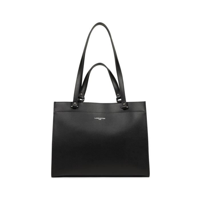 Sac cabas Lancaster Ref 60712 Noir 38*30*13 cm - Cdiscount Bagagerie - Maroquinerie