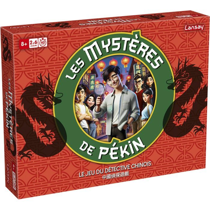 LES MYSTÈRES DE PÉKIN - Jeu de société - LANSAY - Dès 8 ans