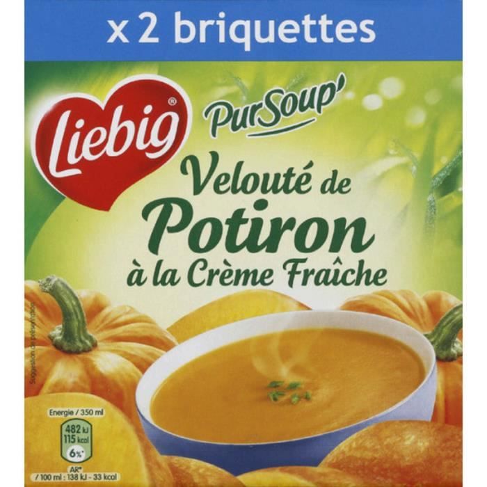 Veloute De Potiron Creme Fraiche 2 X 30 Cl Liebig Cdiscount Veloute De Potiron Creme Fraiche 2 X 30 Cl Liebig Cdiscount