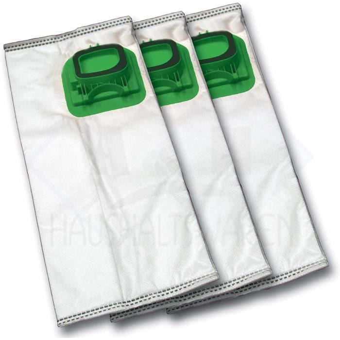 Sacs Aspirateur Nuangoo Pour Vorwerk Kobold VB100 - Lot De 12 Sacs + 3 Filtres Moteur - Microfibre 5 Couches